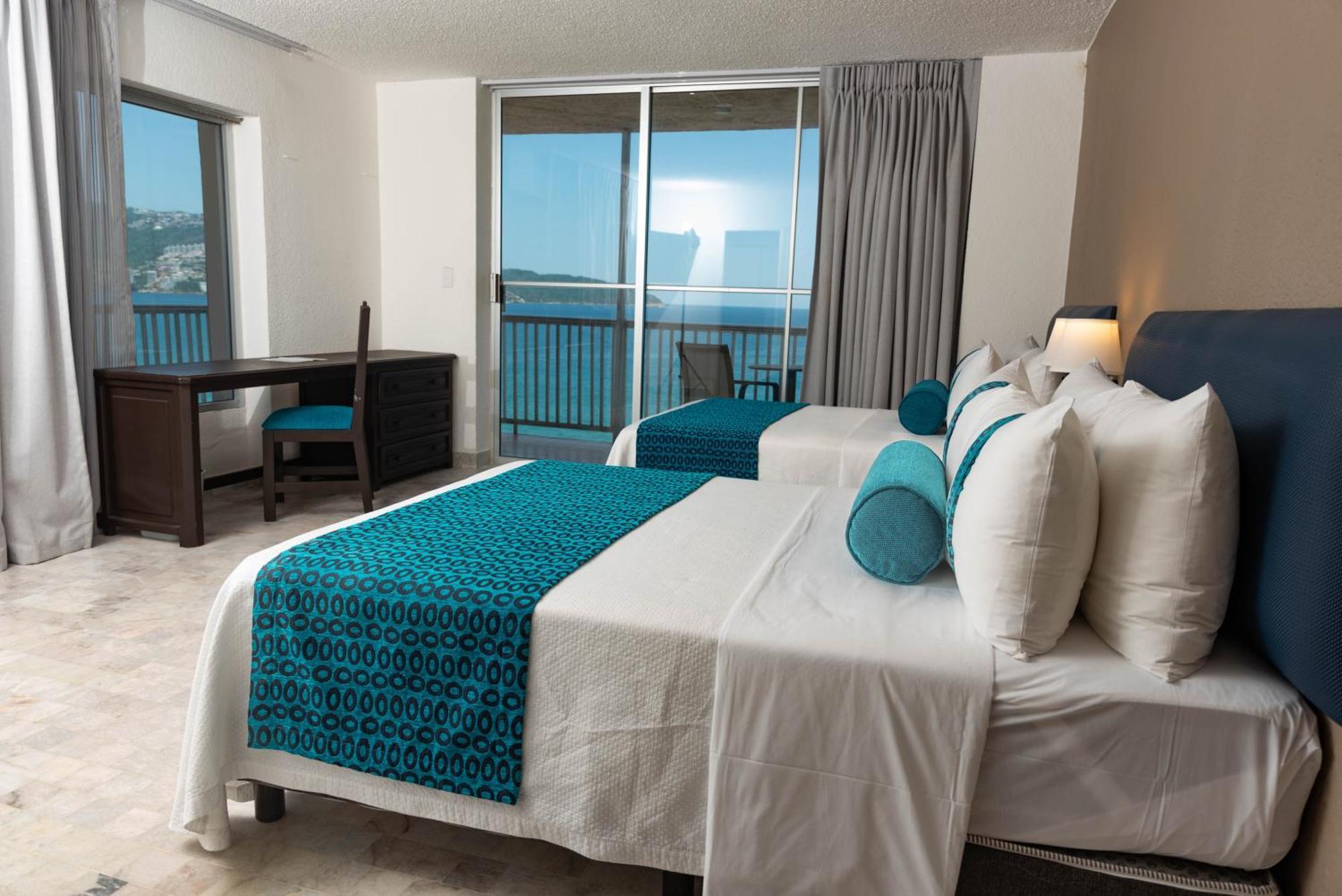 Ritz Acapulco All Inclusive Kültér fotó A guest room at the hotel